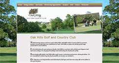 Desktop Screenshot of oakhillsada.com