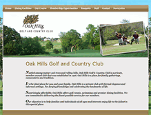 Tablet Screenshot of oakhillsada.com